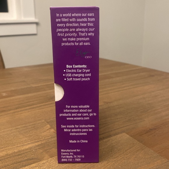 🎈Ear Dryer MD Electric Dries Excess Water After Swimming or Showering, New - Picture 13 of 14